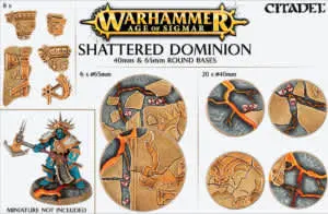 Shattered Dominion: 40Mm & 65Mm Round Bases 1