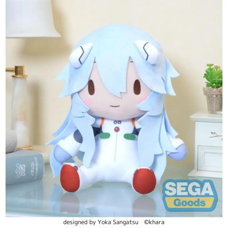 Shin Evangelion Movie Fuwa Petite Plush - Rei Ayanami (L) 1