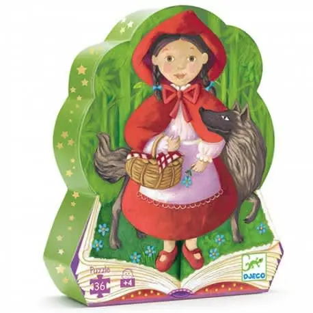 Silhouette Puzzle - Little Red Riding Hood - 36Pcs 1