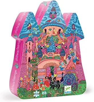 Silhouette Puzzle: The Fairy Castle 1