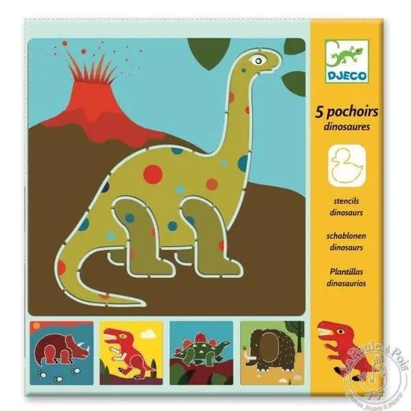 Sjablonen Dinosaurs 1