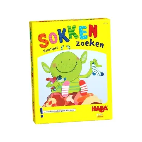 Sokken Zoeken Kaartspel 1