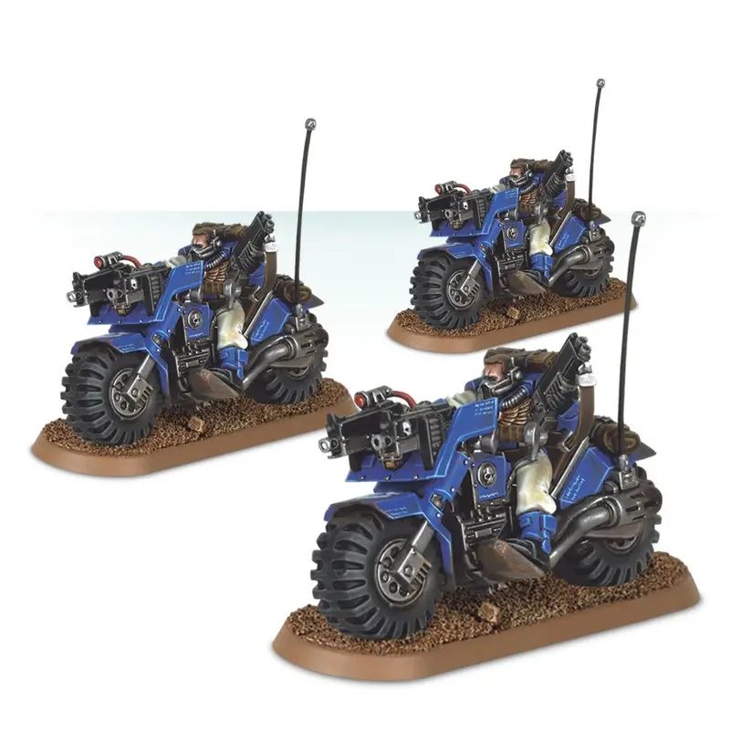 Space Marine Scout Bike Squad 1