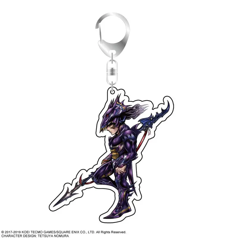 Square Enix Acrylic Keychain - Kain Highwind Dissidia Final Fantasy 1