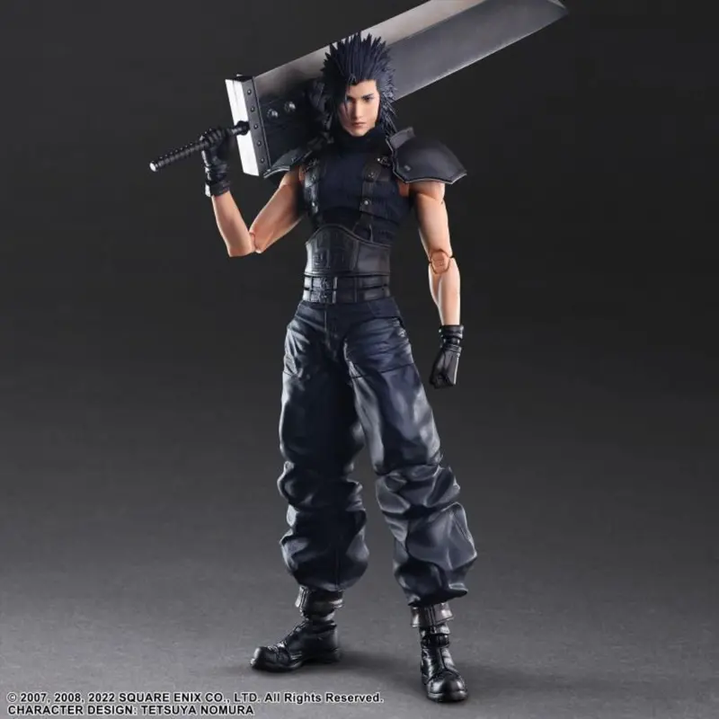 Square Enix Crisis Core -Final Fantasy Vii- Reunion Play Arts Kai Action Figure - Zack Fair Soldier 1St Class 1
