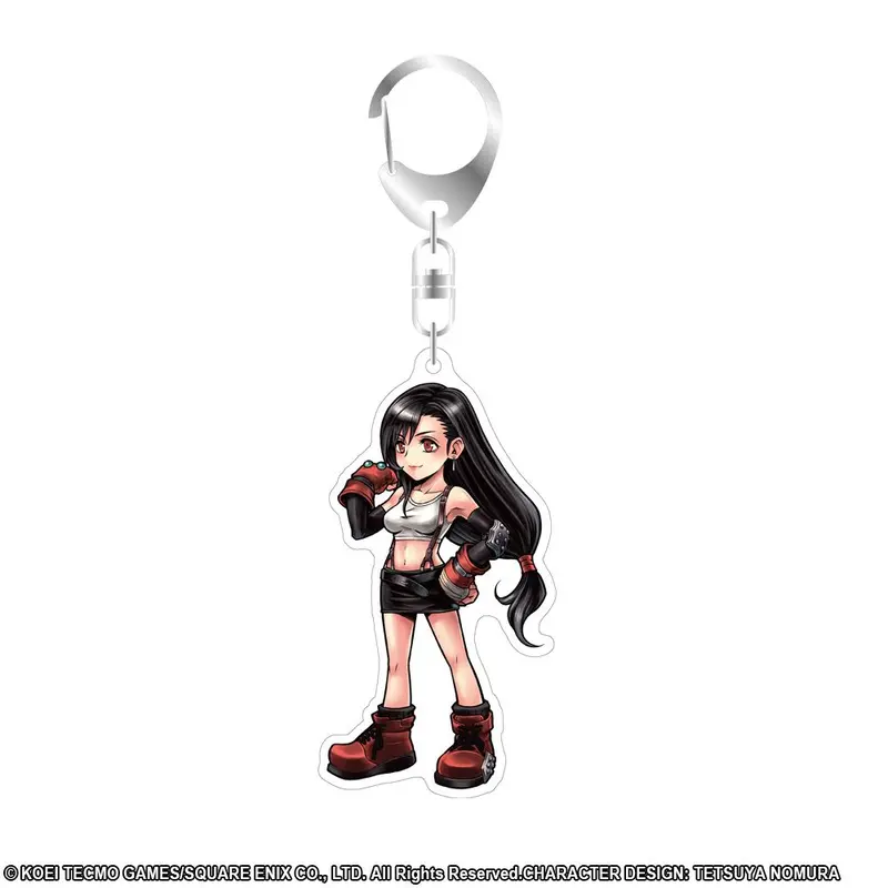 Square Enix Dissidia Final Fantasy Acrylic Keychain Tifa 1