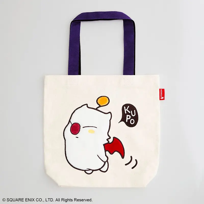 Square Enix Final Fantasy Fluffy Fluffy Tote Bag - Moogle 1