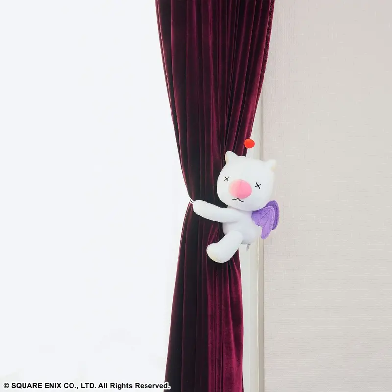 Square Enix Final Fantasy Plush Curtain Tieback - Moogle (Set Of 2) 2