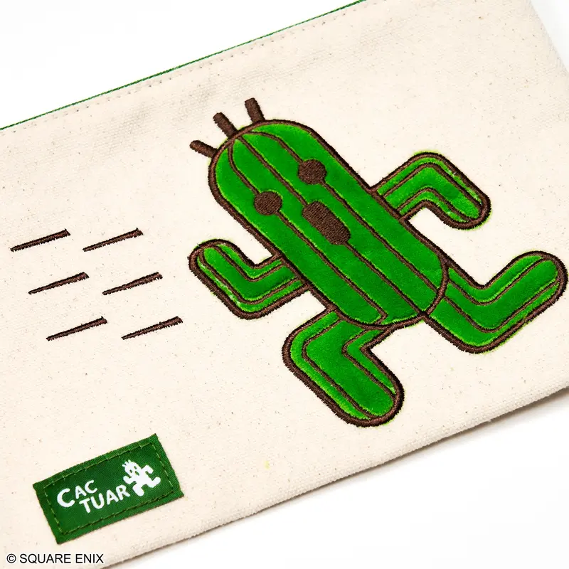 Square Enix Final Fantasy Series Character Pouch - Cactuar 2