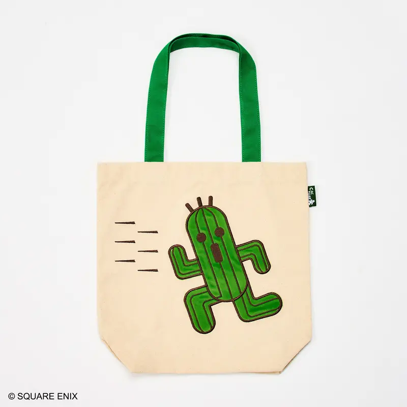 Square Enix Final Fantasy Series Character Tote Bag - Cactuar 1