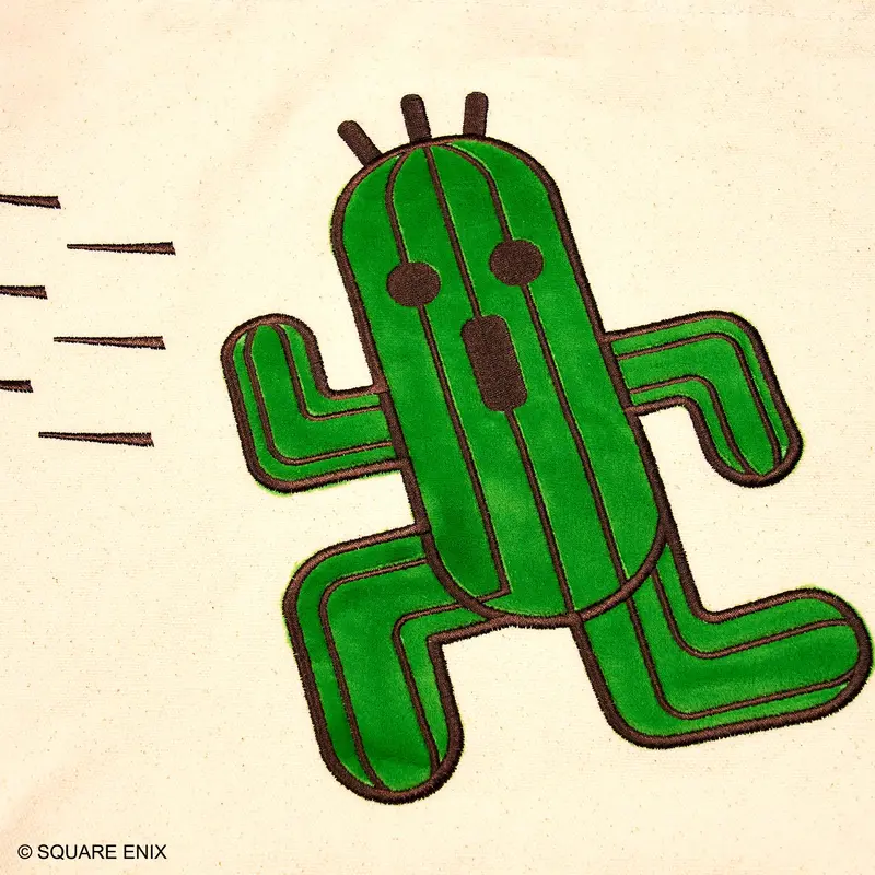 Square Enix Final Fantasy Series Character Tote Bag - Cactuar 2