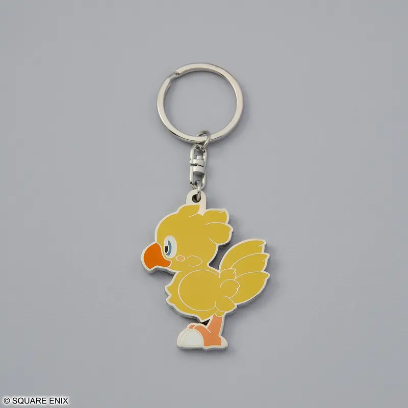 Square Enix Final Fantasy Series Metal Keychain - Chocobo 1
