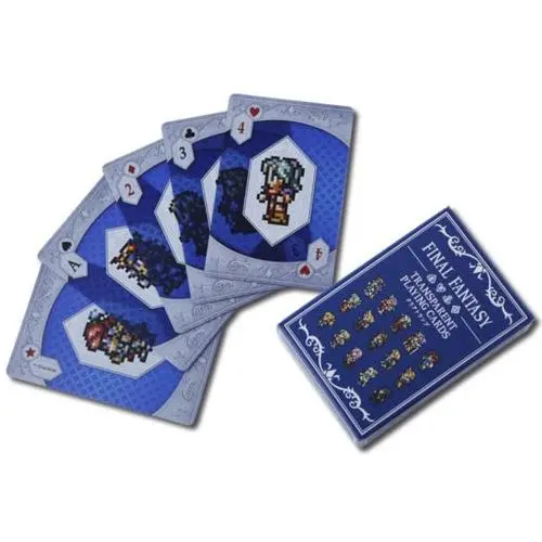 Square Enix Final Fantasy Transparent Playing Cards 1