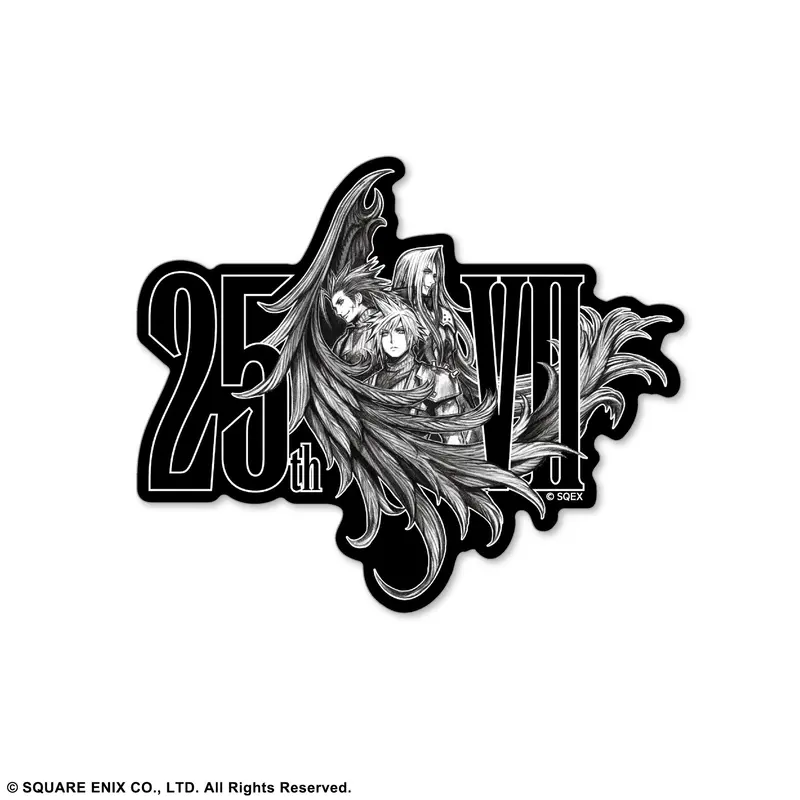 Square Enix Final Fantasy Vii 25Th Anniversary Sticker B 1