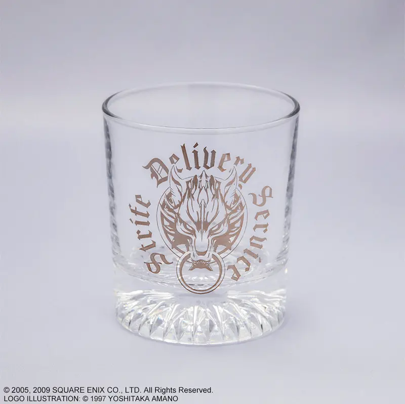 Square Enix Final Fantasy Vii Advent Children - Glass & Coaster Set 2