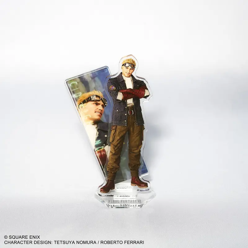 Square Enix Final Fantasy Vii Rebirth Acrylic Stand - Cid Highwind 1