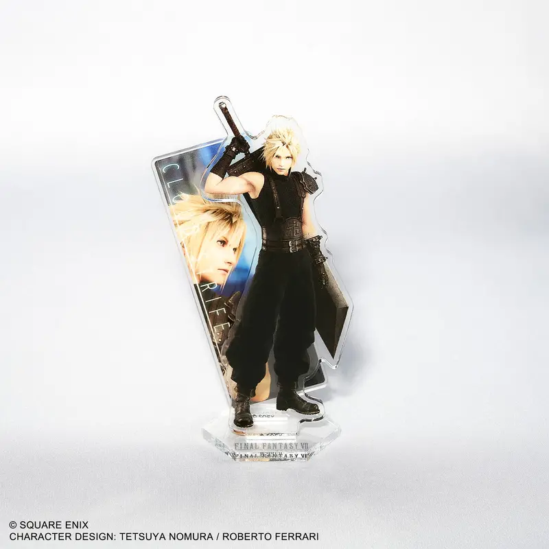 Square Enix Final Fantasy Vii Rebirth Acrylic Stand - Cloud Strife 1