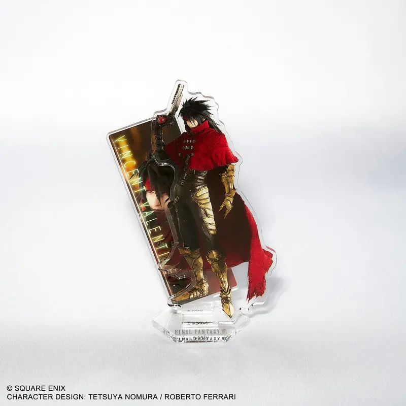 Square Enix Final Fantasy Vii Rebirth Acrylic Stand - Vincent Valentine 1