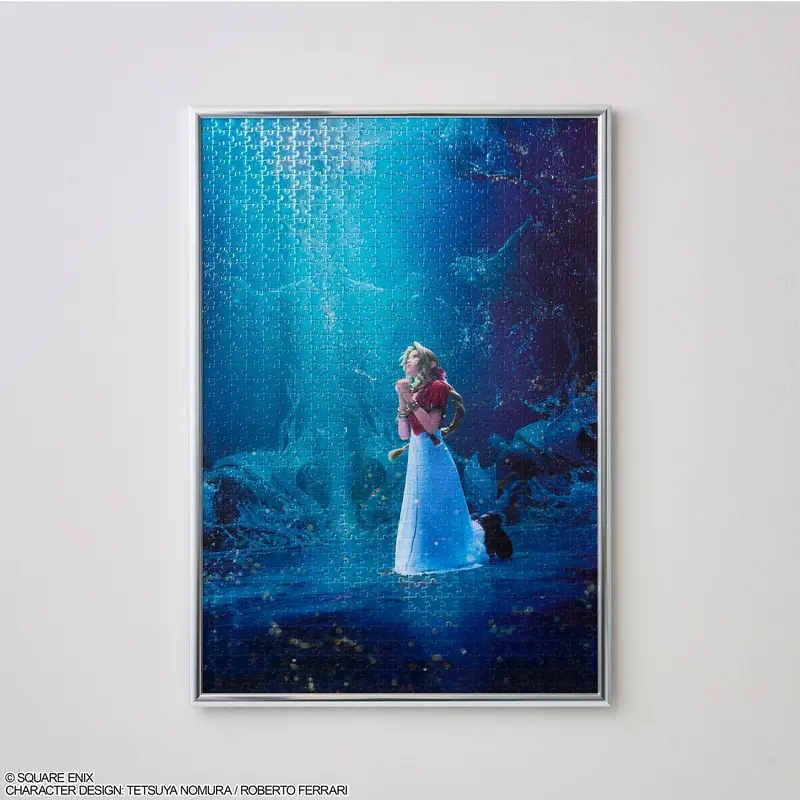 Square Enix Final Fantasy Vii Rebirth Jigsaw Puzzle Aerith Key Art - 1000 Piece 1