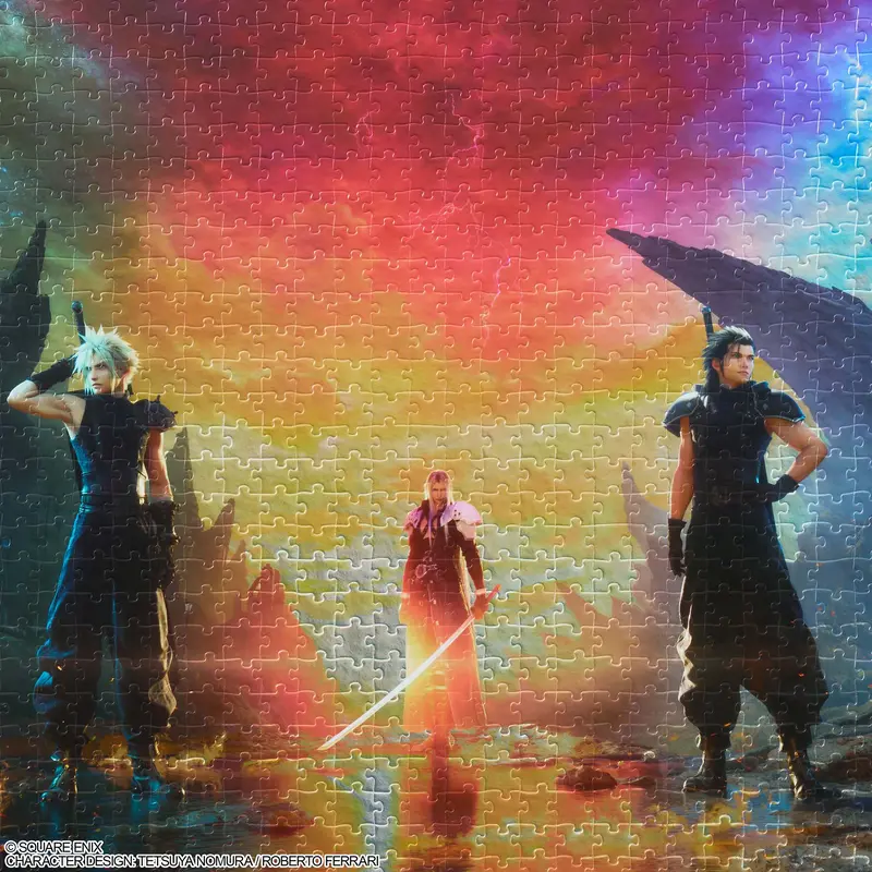 Square Enix Final Fantasy Vii Rebirth Jigsaw Puzzle Key Art - 1000 Piece 2