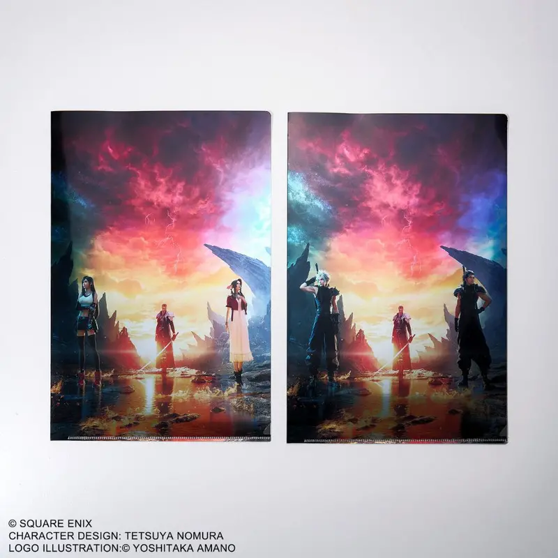 Square Enix Final Fantasy Vii Rebirth - Metallic File Set 1