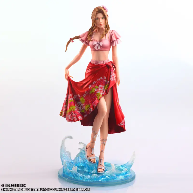 Square Enix Final Fantasy Vii Rebirth Static Arts - Aerith Gainsborough Swimsuit Ver. 1