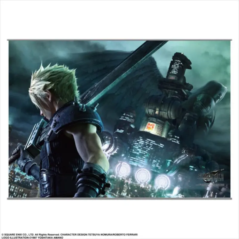 Square Enix Final Fantasy Vii Remake Cloud Scroll Vol. 1 1