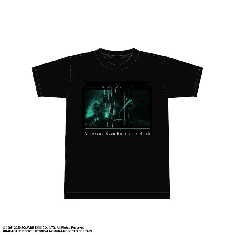Square Enix Final Fantasy Vii Remake Cloud Strife Keyart 02 T-Shirt 1