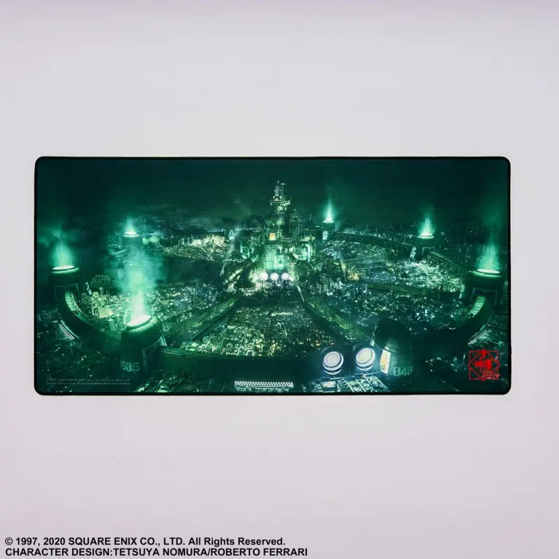 Square Enix Final Fantasy Vii Remake Gaming Mouse Pad - Midgar 1