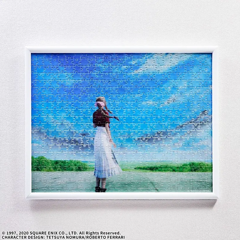 Square Enix Final Fantasy Vii Remake Jigsaw Puzzle Aerith Key Art - 500 Piece 1