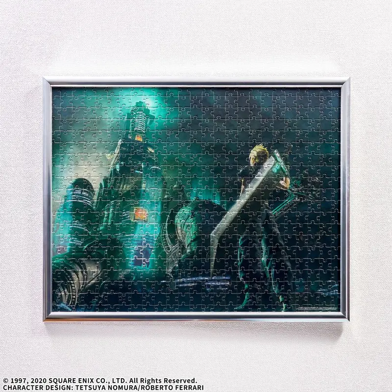 Square Enix Final Fantasy Vii Remake Jigsaw Puzzle Cloud Key Art - 500 Piece 1