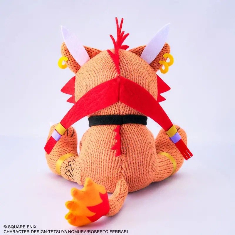 Square Enix Final Fantasy Vii Remake Knitted Plush - Red Xiii 2