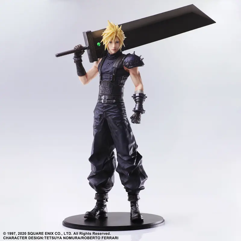 Square Enix Final Fantasy Vii Remake Static Arts - Cloud Strife 1