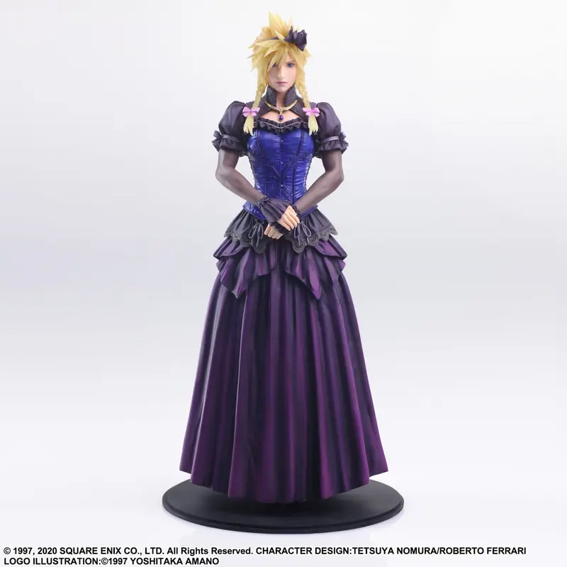 Square Enix Final Fantasy Vii Remake Static Arts - Cloud Strife Dress Ver. 1