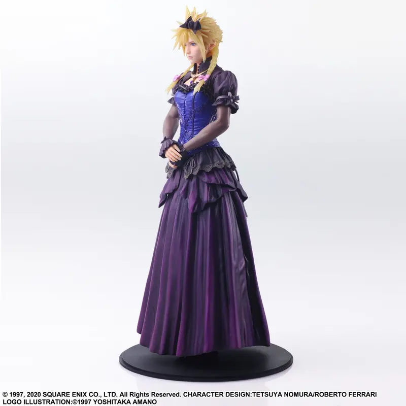 Square Enix Final Fantasy Vii Remake Static Arts - Cloud Strife Dress Ver. 2