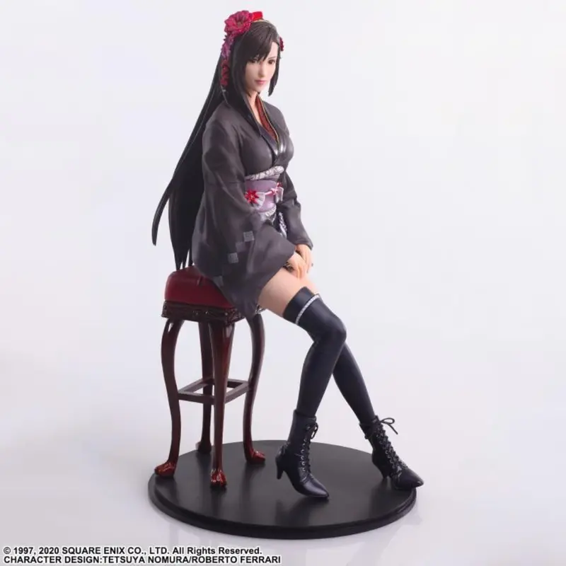 Square Enix Final Fantasy Vii Remake Static Arts - Tifa Lockhart Exotic Dress Ver. 1