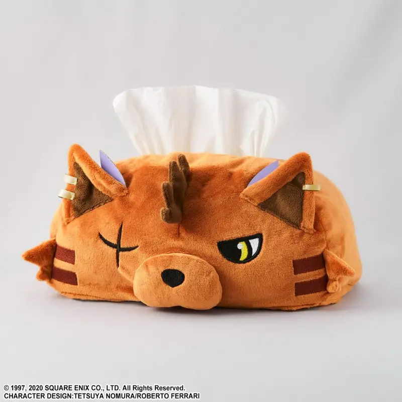 Square Enix Final Fantasy Vii Remake Tissue Box Cover - Red Xiii 1