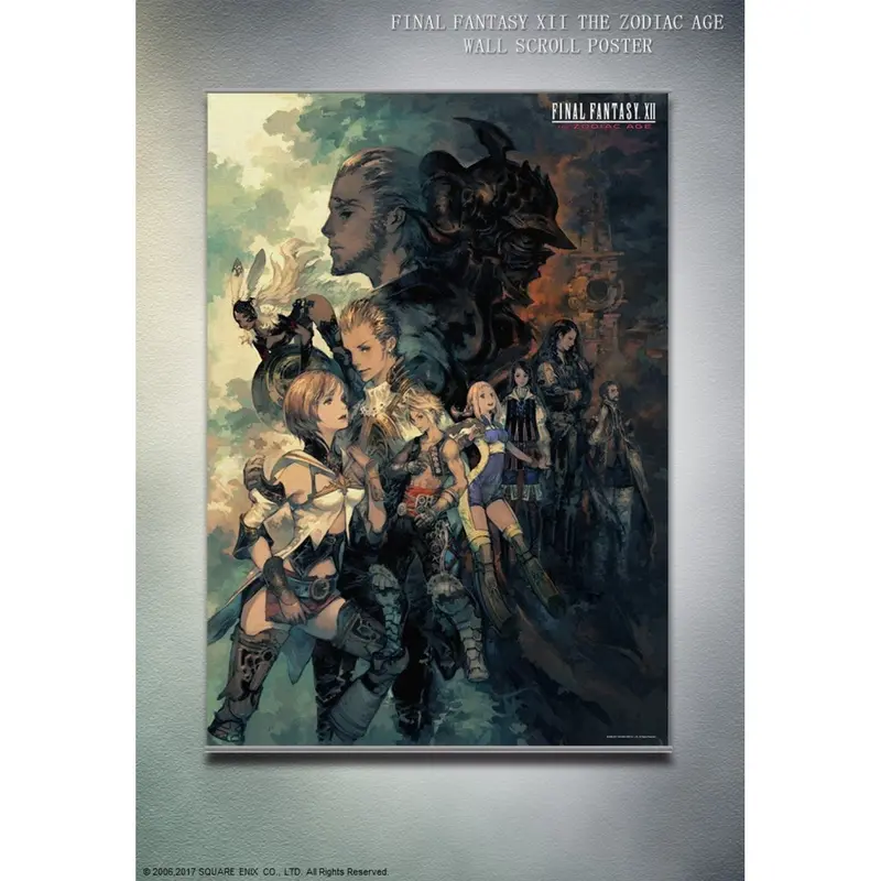 Square Enix Final Fantasy Xii The Zodiac Age Wall Scroll Poster 1