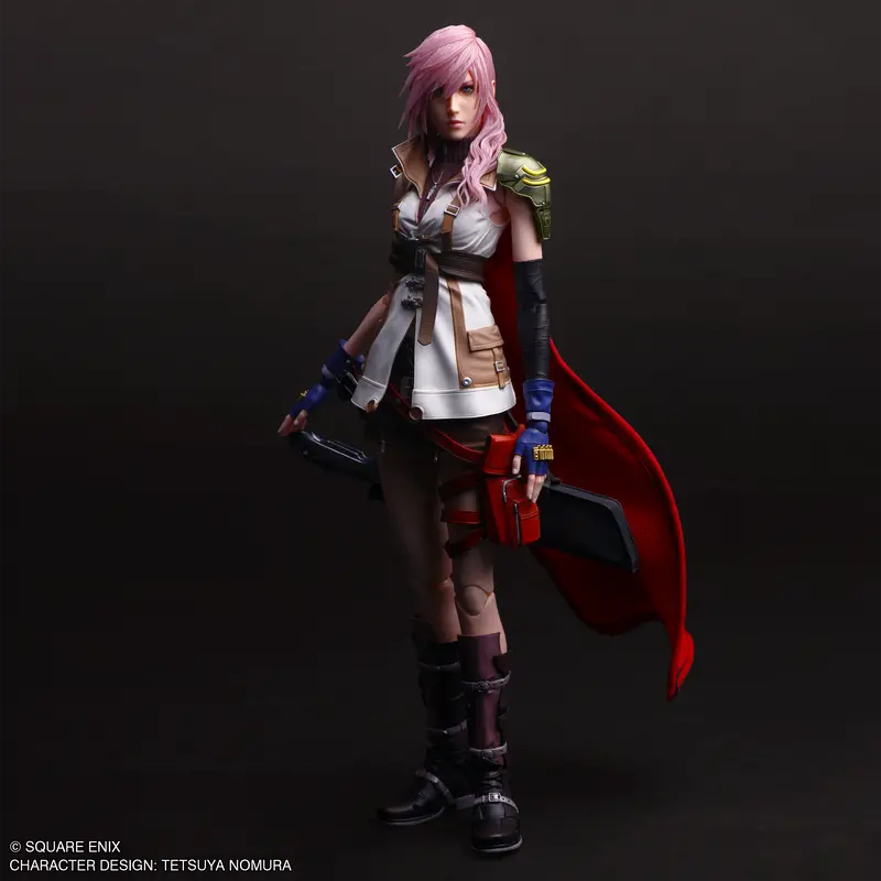 Square Enix Final Fantasy Xiii Play Arts Shin Action Figure - Lightning 1