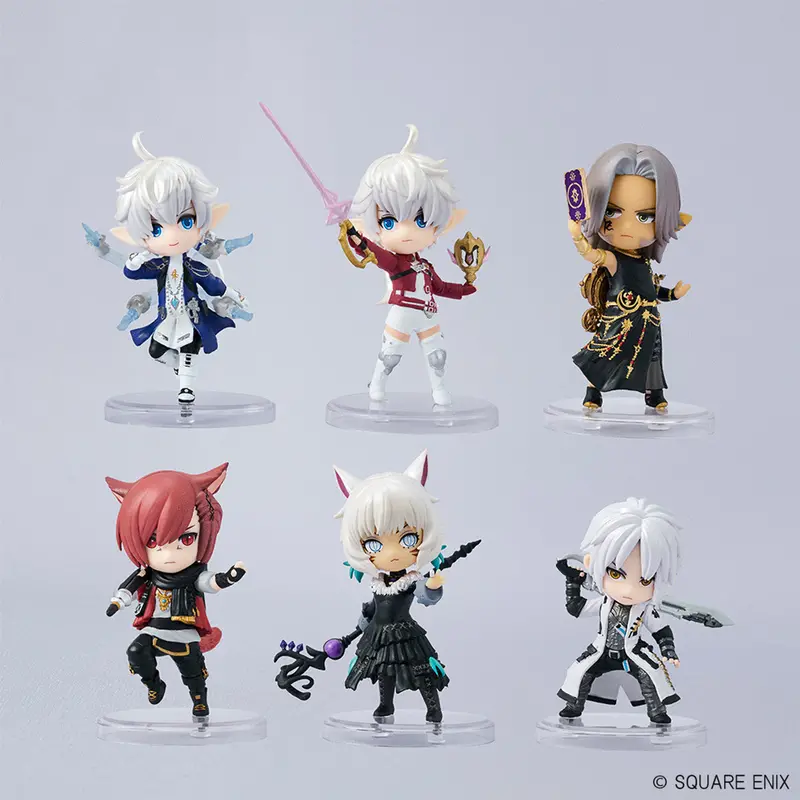 Square Enix Final Fantasy Xiv Miniature Figure Collection Vol.1 (Set Of 6) 1