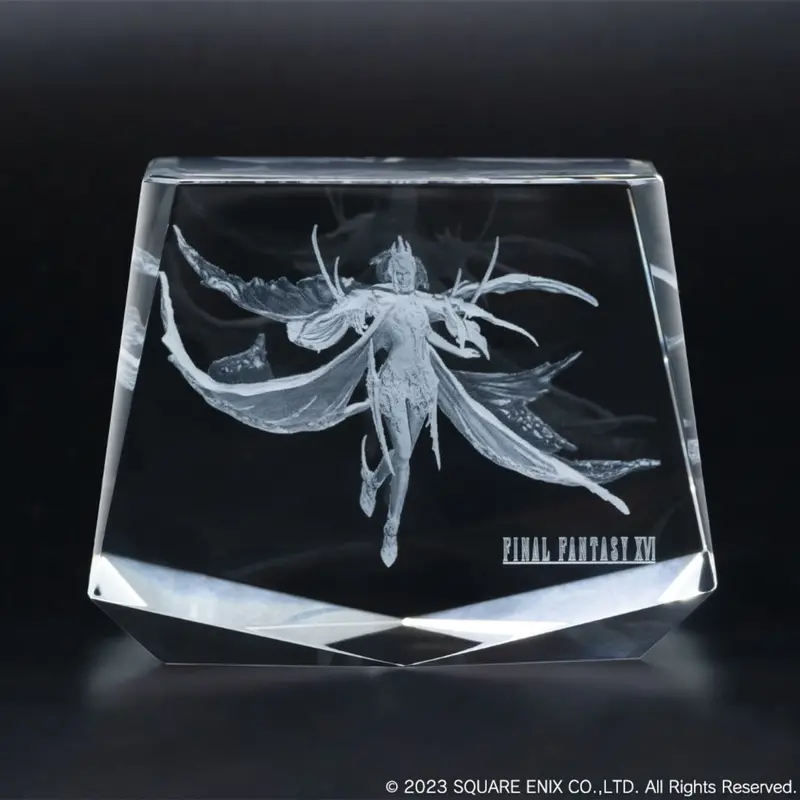 Square Enix Final Fantasy Xvi 3D Crystal Glass - Eikon Shiva 1