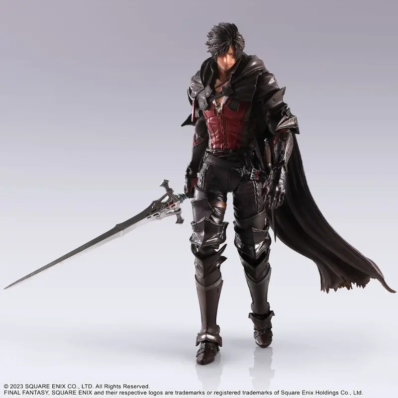 Square Enix Final Fantasy Xvi Bring Arts Action Figure - Clive Rosfield & Torgal 2
