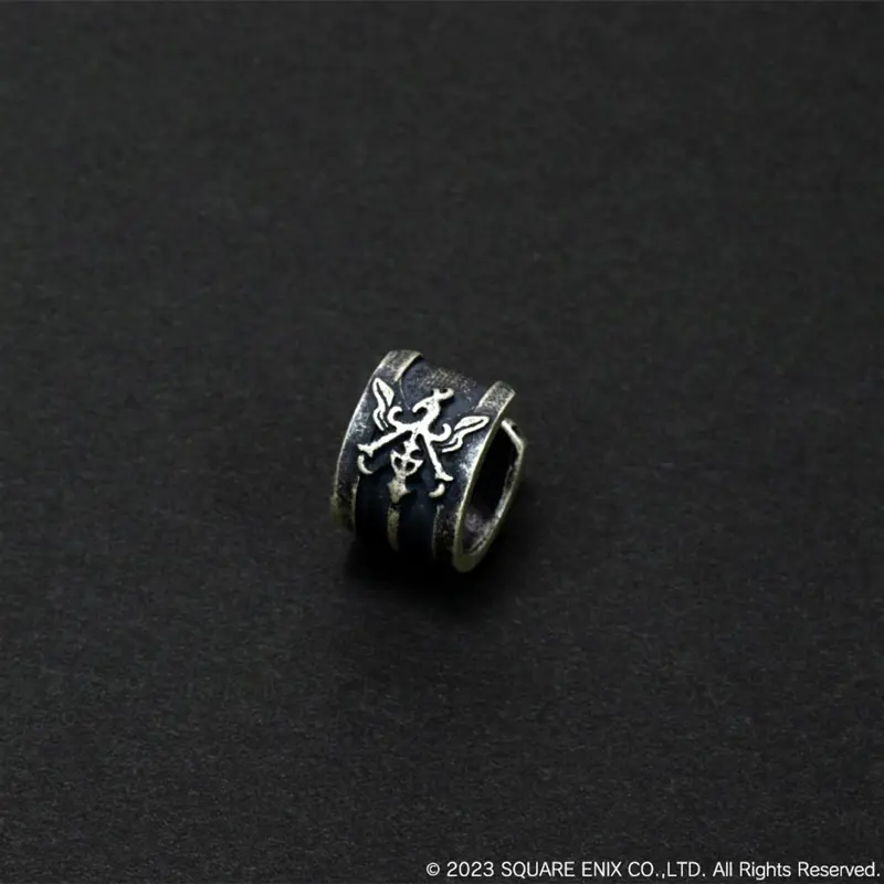 Square Enix Final Fantasy Xvi House Rosfield Silver Ear Cuff 1