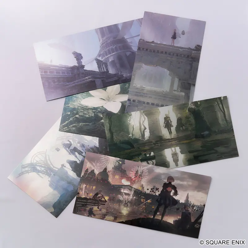 Square Enix Nier Series Large Postcard Set 1