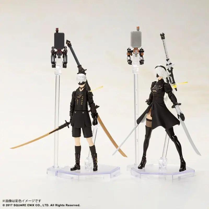Square Enix Nier:Automata Plastic Model Kit - 2B & 9S 1