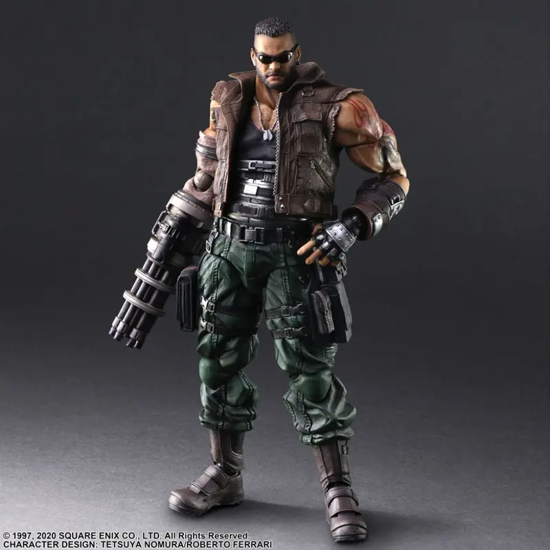 Square Enix Play Arts Kai - Final Fantasy Vii Remake - Barret Wallace Ver.2 1