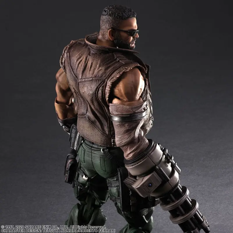 Square Enix Play Arts Kai - Final Fantasy Vii Remake - Barret Wallace Ver.2 2