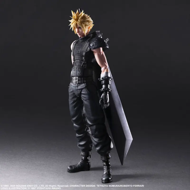 Square Enix Play Arts Kai - Final Fantasy Vii Remake - Cloud Strife Ver.2 1