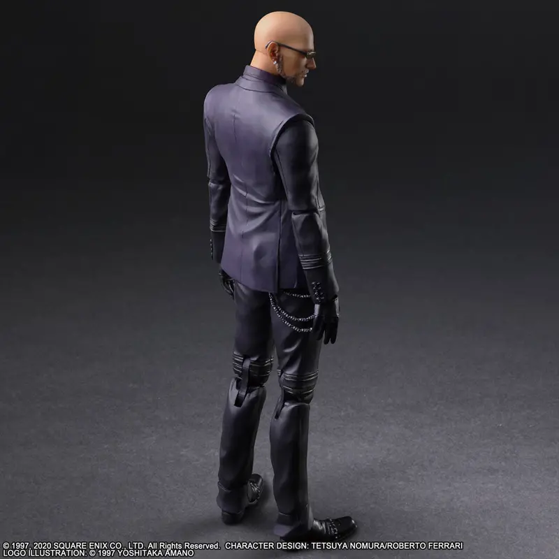 Square Enix Play Arts Kai - Final Fantasy Vii Remake - Rude Action Figure 2