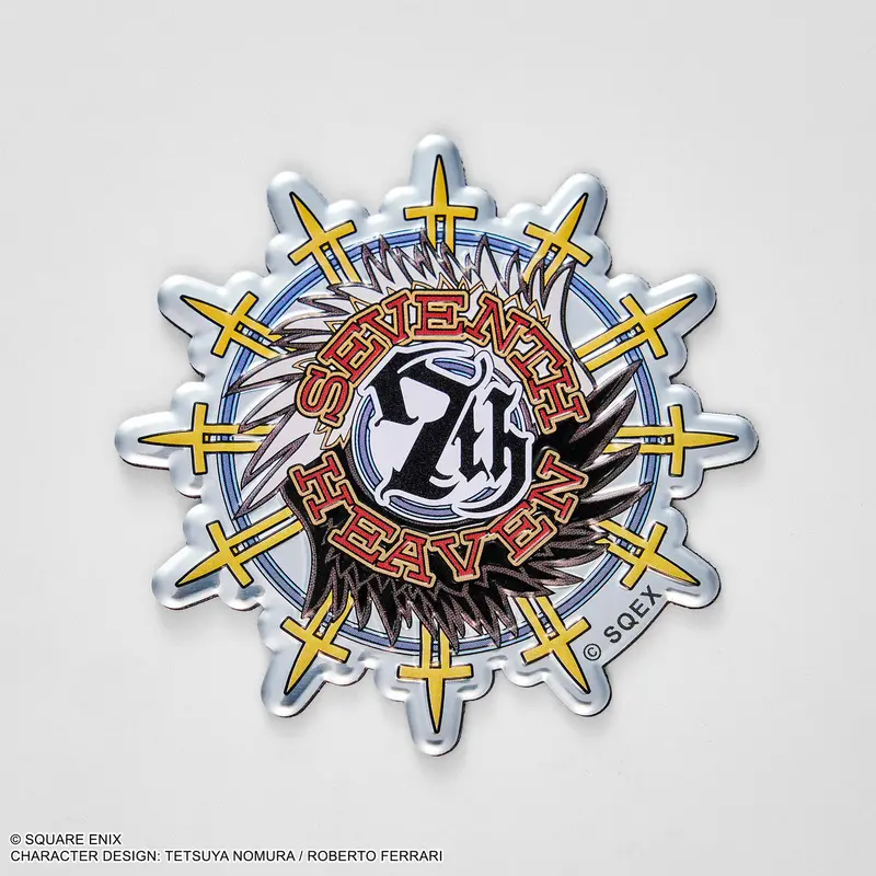 Square Enix Seventh Heaven Final Fantasy Vii Rebirth Aluminum Magnet 1